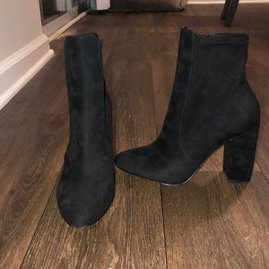 Black booties